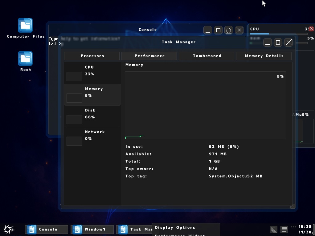 Task Manager Performance